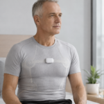 3E ECG smart shirt with embroidered textile electrodes for continuous cardiac monitoring