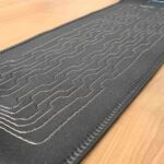 ZSK HEAT-R heating kidney belt with embroidered heating zones